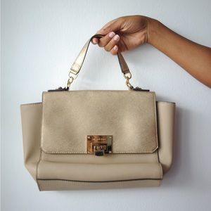 Michael Kors Handbag Golden Tan Satchel